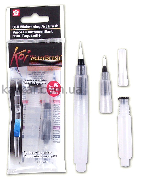 Кисть с резервуаром Sakura water brush - small