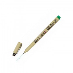 Лінер PIGMA Micron (0.4), 0,4мм, Зелений, Sakura Лінер PIGMA Micron (0.4), 0,4мм, Зелений, Sakura