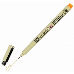 Лінер PIGMA Micron (0.5), 0,45мм, Оранжевий, Sakura Лінер PIGMA Micron (0.5), 0,45мм, Оранжевий, Sakura