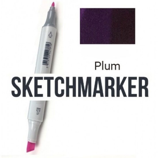 V60 Маркер спиртовой двухсторонний, Plum (Слива),  SKETCHMARKER