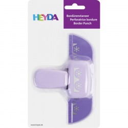 Бордюрний дирокол, Сніжинки №7, 4,5см, Heyda