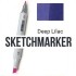 V21 Маркер спиртовий двосторонній, Deep Lilac (Глибокий бузковий), SKETCHMARKER