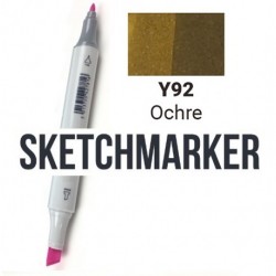 Y81 Маркер спиртовий двосторонній, Ochre (Охра), SKETCHMARKER