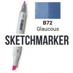 B82 Маркер спиртовий двосторонній, Glaucous (сірувато-блакитний), SKETCHMARKER B82 Маркер спиртовий двосторонній, Glaucous (сірувато-блакитний), SKETCHMARKER
