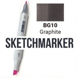BG91 Маркер спиртовий двосторонній, Graphite (Графіт), SKETCHMARKER BG91 Маркер спиртовий двосторонній, Graphite (Графіт), SKETCHMARKER