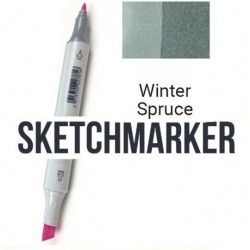 BG32 Маркер спиртовий двосторонній, Winter Spruce (Зимова ялина), SKETCHMARKER BG32 Маркер спиртовий двосторонній, Winter Spruce (Зимова ялина), SKETCHMARKER