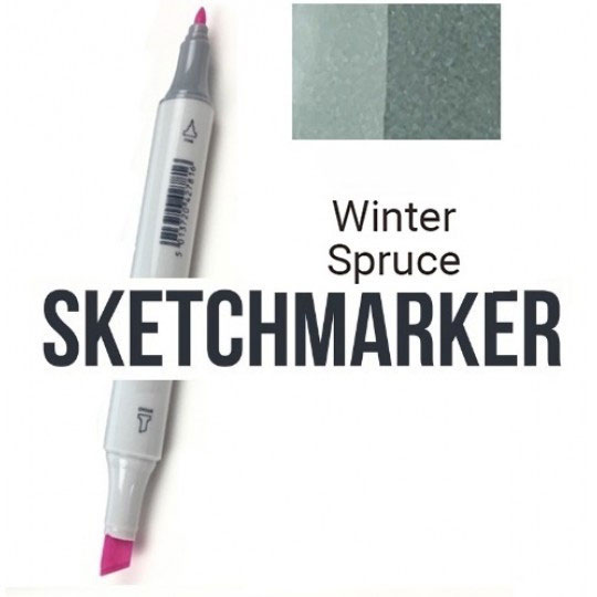 BG32 Маркер спиртовий двосторонній, Winter Spruce (Зимова ялина), SKETCHMARKER BG32 Маркер спиртовий двосторонній, Winter Spruce (Зимова ялина), SKETCHMARKER