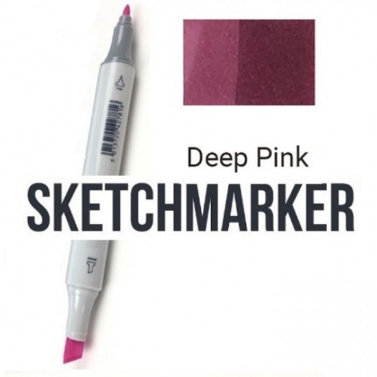 R32 Маркер спиртовий двосторонній, Deep Pink (Глибокий Рожевий), SKETCHMARKER