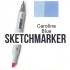 B63 Маркер спиртовий двосторонній, Carolina Blue (Синя Кароліна), SKETCHMARKER