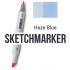 B94 Маркер спиртовий двосторонній, Haze Blue (Димчастий блакитний), SKETCHMARKER