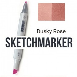 R83 Маркер спиртовий двосторонній, Dusky Rose (Темна троянда), SKETCHMARKER