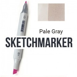 BG93 Маркер спиртовий двосторонній, Pale Gray (Блідий сірий), SKETCHMARKER BG93 Маркер спиртовий двосторонній, Pale Gray (Блідий сірий), SKETCHMARKER