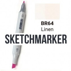 BR35 Маркер спиртовий двосторонній, Linen (Лляна тканина), SKETCHMARKER BR35 Маркер спиртовий двосторонній, Linen (Лляна тканина), SKETCHMARKER