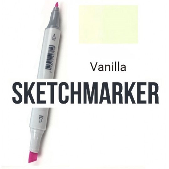 Y95 Маркер спиртовий двосторонній, Vanilla (Ванільній), SKETCHMARKER Y95 Маркер спиртовий двосторонній, Vanilla (Ванільній), SKETCHMARKER