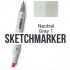 NG1 Маркер спиртовий двосторонній, Neutral Gray 1 (Нейтральний сірий 1), SKETCHMARKER