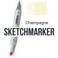 Y75 Маркер спиртовий двосторонній, Champagne (Шампань), SKETCHMARKER Y75 Маркер спиртовий двосторонній, Champagne (Шампань), SKETCHMARKER