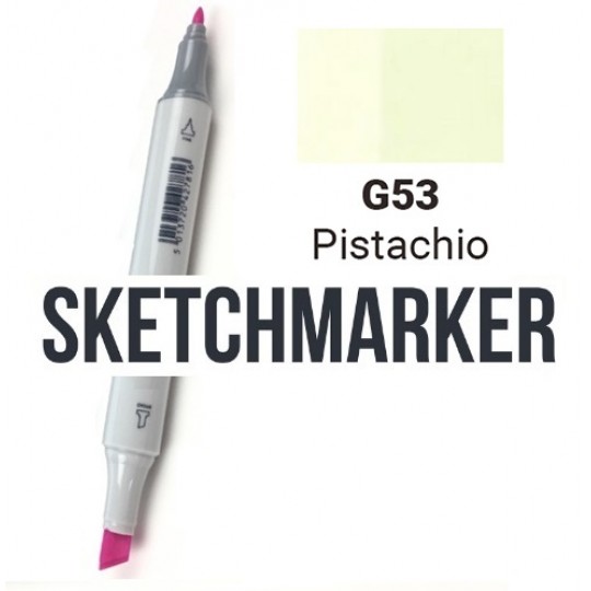 G45 Маркер спиртовий двосторонній, Pistachio (Фісташковий), SKETCHMARKER