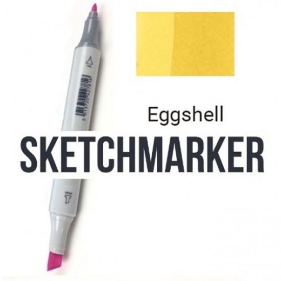 Y43 Маркер спиртовий двосторонній, Eggshell (Яєчна шкаралупа), SKETCHMARKER