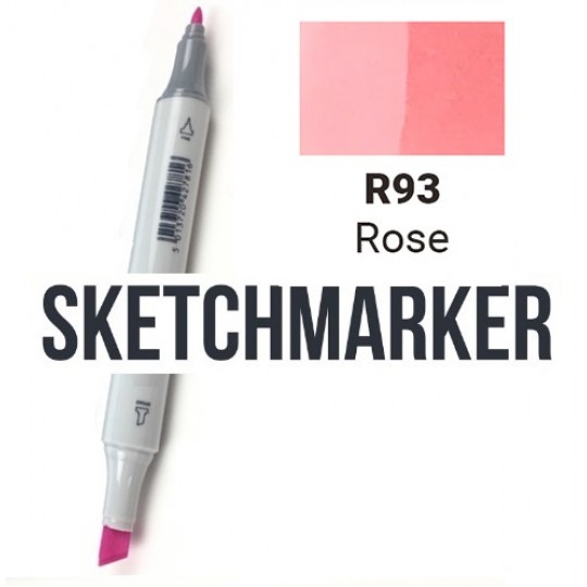 R93 Маркер спиртовий двосторонній, Rose (Роза), SKETCHMARKER R93 Маркер спиртовий двосторонній, Rose (Роза), SKETCHMARKER