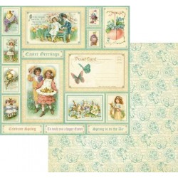 Папір для скрапбукингу 30*30 см 170 гр/м Easter Greetings 4500804 Папір для скрапбукингу 30*30 см 170 гр/м Easter Greetings 4500804