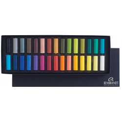Набір сухої пастелі REMBRANDT, 1/2(половинки), 30кол., BASIC, Асорті(300C30.5), карт.коробка