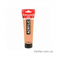 Фарба акрилова AMSTERDAM, (224) Неаполітанський жовто-червоний, 20 мл, Royal Talens