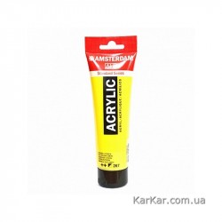Фарба акрилова AMSTERDAM, (267) AZO Жовтий лимонний, 20 мл, Royal Talens