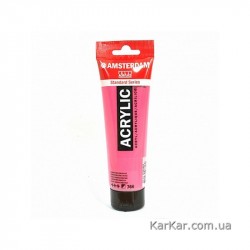 Фарба акрилова AMSTERDAM, (366) Хінакрідон рожевий, 20 мл, Royal Talens