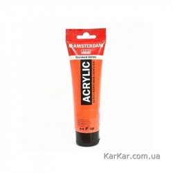 Фарба акрилова AMSTERDAM, (398) Нафтоловий червоний світлий, 20 мл, Royal Talens