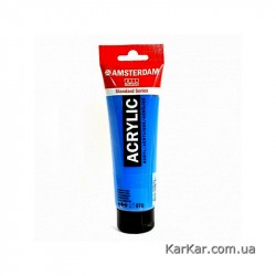 Фарба акрилова AMSTERDAM, (570) Синій ФЦ, 20 мл, Royal Talens