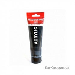 Фарба акрилова AMSTERDAM, (735) Окис чорний, 20 мл, Royal Talens