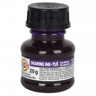 Туш для креслення, 20г., фіолетова, KОH-I-NOOR Туш для креслення, 20г., фіолетова, KОH-I-NOOR