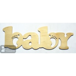 0776-Слово "Жених", фанера 10 мм, 12*34 см