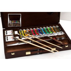 Набір олійних фарб Rembrandt PROFESSIONAL, 12 туб по 40мл, 1 туба 60 мл., +доп.матеріали Набір олійних фарб Rembrandt PROFESSIONAL, 12 туб по 40мл, 1 туба 60 мл., +доп.матеріали