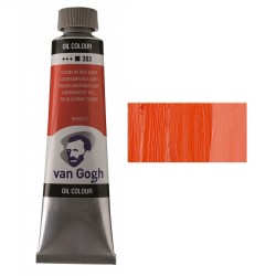 Фарба олійна VAN GOGH, (303) Кадмій червоний світлий, 40 мл, Royal Talens Фарба олійна VAN GOGH, (303) Кадмій червоний світлий, 40 мл, Royal Talens