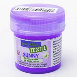Фарба по світлим тканинам "Sunny" Javana 20мл(розфасована ЛХ) Фіолетовий Фарба по світлим тканинам "Sunny" Javana 20мл(розфасована ЛХ) Фіолетовий