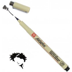 Лінер-пензель PIGMA Brush, Оранжевий, Sakura Лінер-пензель PIGMA Brush, Оранжевий, Sakura