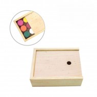 Пенал для гуаші дерев'яний, 17*13,3*5,3см, ROSA