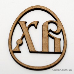 Заготовка Яйце 5, шт, ДВП, 8х6х0,3см, ROSA Talent