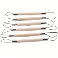 №4 Набір двосторонніх петлевих, скульптурних стеків, 6 предметів, Bomeijia