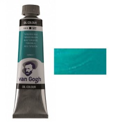 Фарба олійна VAN GOGH, (522) Бірюзовий синій, 40 мл, Royal Talens Фарба олійна VAN GOGH, (522) Бірюзовий синій, 40 мл, Royal Talens