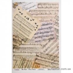 Cadence декупажні карти на рисовому папері Rice Paper Decoupage, А4, №191 Cadence декупажні карти на рисовому папері Rice Paper Decoupage, А4, №191