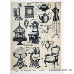 Cadence декупажні карти на рисовому папері Rice Paper Decoupage, А4, №210 Cadence декупажні карти на рисовому папері Rice Paper Decoupage, А4, №210