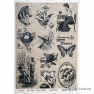 Cadence декупажні карти на рисовому папері Rice Paper Decoupage, А4, №212