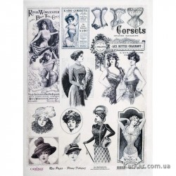 Cadence декупажні карти на рисовому папері Rice Paper Decoupage, А4, №213 Cadence декупажні карти на рисовому папері Rice Paper Decoupage, А4, №213