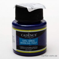 Cadence фарба для ебру Marbling paint, 45 мл, Темно-синя