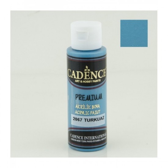 Cadence акрилова фарба Premium Acrylic Paint, 70 мл, Бірюзовий Cadence акрилова фарба Premium Acrylic Paint, 70 мл, Бірюзовий