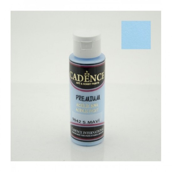 Cadence акрилова фарба Premium Acrylic Paint, 70 мл, Небесно-блакитний Cadence акрилова фарба Premium Acrylic Paint, 70 мл, Небесно-блакитний