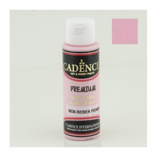 Cadence акрилова фарба Premium Acrylic Paint, 70 мл, Ніжно-рожевий Cadence акрилова фарба Premium Acrylic Paint, 70 мл, Ніжно-рожевий