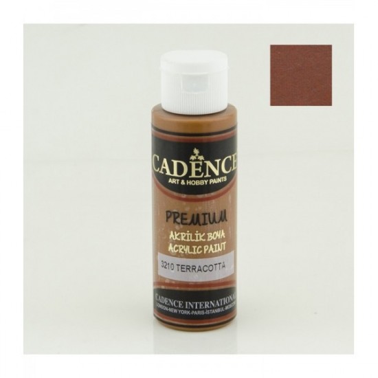 Cadence акрилова фарба Premium Acrylic Paint, 70 мл, Теракота Cadence акрилова фарба Premium Acrylic Paint, 70 мл, Теракота